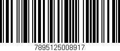 Código de barras (EAN, GTIN, SKU, ISBN): '7895125008917'