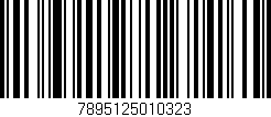 Código de barras (EAN, GTIN, SKU, ISBN): '7895125010323'