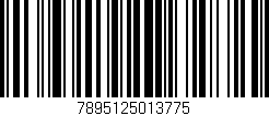 Código de barras (EAN, GTIN, SKU, ISBN): '7895125013775'
