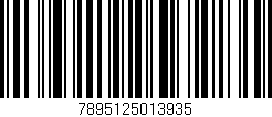 Código de barras (EAN, GTIN, SKU, ISBN): '7895125013935'