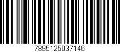 Código de barras (EAN, GTIN, SKU, ISBN): '7895125037146'