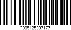 Código de barras (EAN, GTIN, SKU, ISBN): '7895125037177'