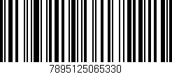 Código de barras (EAN, GTIN, SKU, ISBN): '7895125065330'