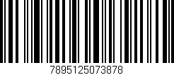 Código de barras (EAN, GTIN, SKU, ISBN): '7895125073878'
