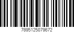 Código de barras (EAN, GTIN, SKU, ISBN): '7895125079672'