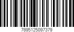 Código de barras (EAN, GTIN, SKU, ISBN): '7895125097379'