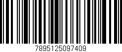 Código de barras (EAN, GTIN, SKU, ISBN): '7895125097409'