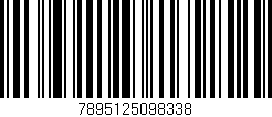 Código de barras (EAN, GTIN, SKU, ISBN): '7895125098338'