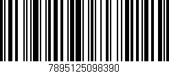 Código de barras (EAN, GTIN, SKU, ISBN): '7895125098390'