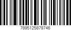Código de barras (EAN, GTIN, SKU, ISBN): '7895125879746'
