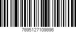 Código de barras (EAN, GTIN, SKU, ISBN): '7895127109896'