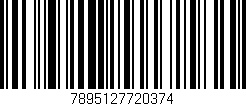 Código de barras (EAN, GTIN, SKU, ISBN): '7895127720374'