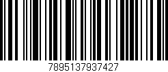 Código de barras (EAN, GTIN, SKU, ISBN): '7895137937427'