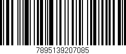Código de barras (EAN, GTIN, SKU, ISBN): '7895139207085'