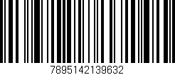 Código de barras (EAN, GTIN, SKU, ISBN): '7895142139632'