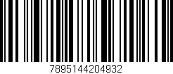 Código de barras (EAN, GTIN, SKU, ISBN): '7895144204932'