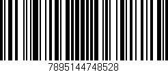 Código de barras (EAN, GTIN, SKU, ISBN): '7895144748528'