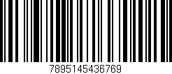Código de barras (EAN, GTIN, SKU, ISBN): '7895145436769'