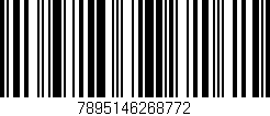 Código de barras (EAN, GTIN, SKU, ISBN): '7895146268772'