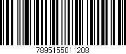 Código de barras (EAN, GTIN, SKU, ISBN): '7895155011208'