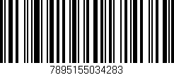 Código de barras (EAN, GTIN, SKU, ISBN): '7895155034283'