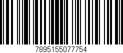 Código de barras (EAN, GTIN, SKU, ISBN): '7895155077754'