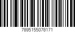 Código de barras (EAN, GTIN, SKU, ISBN): '7895155078171'