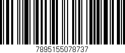 Código de barras (EAN, GTIN, SKU, ISBN): '7895155078737'