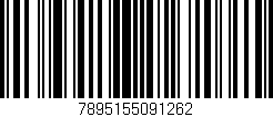 Código de barras (EAN, GTIN, SKU, ISBN): '7895155091262'