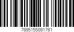 Código de barras (EAN, GTIN, SKU, ISBN): '7895155091781'