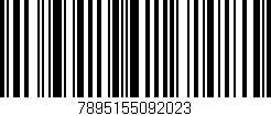 Código de barras (EAN, GTIN, SKU, ISBN): '7895155092023'