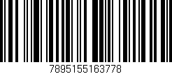 Código de barras (EAN, GTIN, SKU, ISBN): '7895155163778'