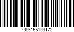 Código de barras (EAN, GTIN, SKU, ISBN): '7895155186173'