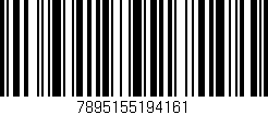 Código de barras (EAN, GTIN, SKU, ISBN): '7895155194161'