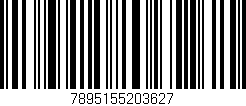 Código de barras (EAN, GTIN, SKU, ISBN): '7895155203627'