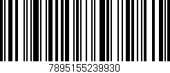 Código de barras (EAN, GTIN, SKU, ISBN): '7895155239930'
