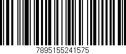 Código de barras (EAN, GTIN, SKU, ISBN): '7895155241575'