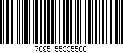 Código de barras (EAN, GTIN, SKU, ISBN): '7895155335588'