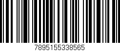 Código de barras (EAN, GTIN, SKU, ISBN): '7895155338565'