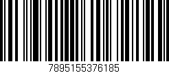 Código de barras (EAN, GTIN, SKU, ISBN): '7895155376185'