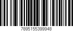 Código de barras (EAN, GTIN, SKU, ISBN): '7895155399948'