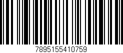 Código de barras (EAN, GTIN, SKU, ISBN): '7895155410759'