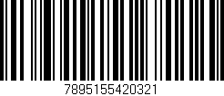 Código de barras (EAN, GTIN, SKU, ISBN): '7895155420321'