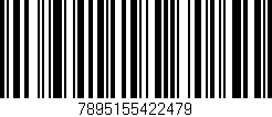 Código de barras (EAN, GTIN, SKU, ISBN): '7895155422479'