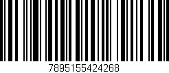 Código de barras (EAN, GTIN, SKU, ISBN): '7895155424268'