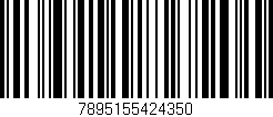 Código de barras (EAN, GTIN, SKU, ISBN): '7895155424350'