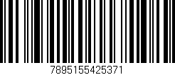 Código de barras (EAN, GTIN, SKU, ISBN): '7895155425371'