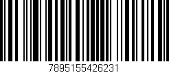 Código de barras (EAN, GTIN, SKU, ISBN): '7895155426231'