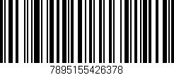 Código de barras (EAN, GTIN, SKU, ISBN): '7895155426378'
