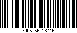 Código de barras (EAN, GTIN, SKU, ISBN): '7895155426415'